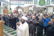 نماز پرفیض عید فطر در شهرستان سیمرغ اقامه شد