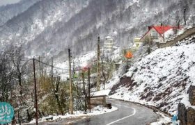 برف و باران مهمان پایان هفته مازندرانی‌ها