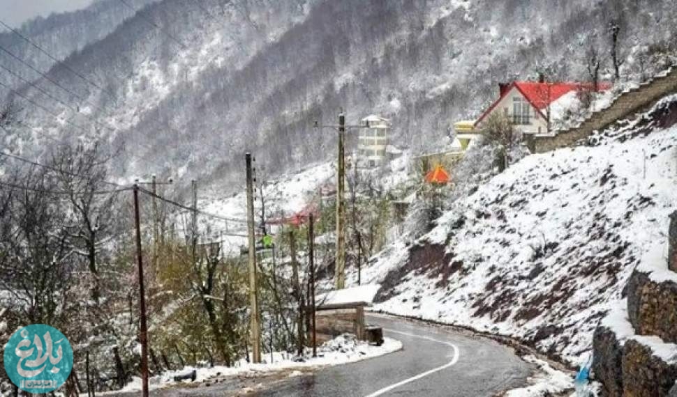 برف و باران مهمان پایان هفته مازندرانی‌ها