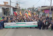 راهپیمایی روز قدس با حضور مردم شهرستان سیمرغ برگزار شد